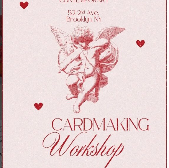 Free Galentine’s Cardmaking Workshop from Visionary Art Collective